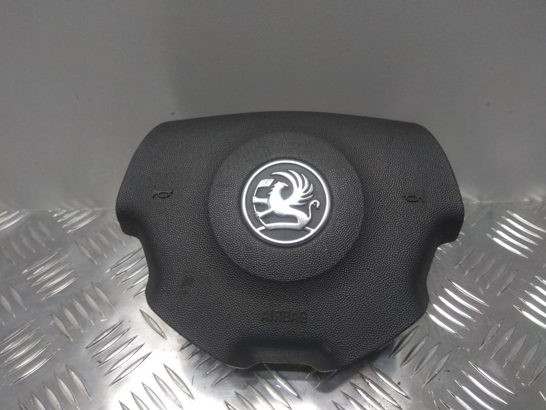 подушка безопасности водителя Opel Vectra C 2002, 1.8 л., бензин, МКПП, серый, хетчбэк 5 дв., 09186918