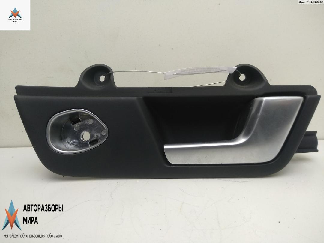 ручка внутренняя передняя правая Audi A4 B6 2003, 2.5 л., дизель, МКПП, чёрный, универсал, 8E1837020 - фото №1