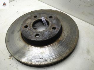 диск тормозной передний Ford Focus 2 поколение 2005, 1.6 л., i, бензин, МКПП, чёрный, хетчбэк 3 дв.