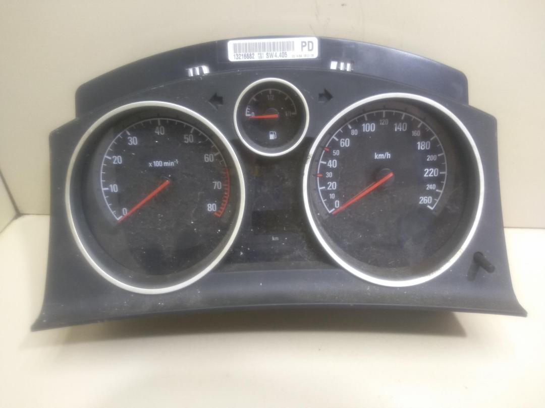 приборная панель Opel Astra H 2005, 1.4 л., бензин, МКПП, серый, хетчбэк 3 дв., 13216682