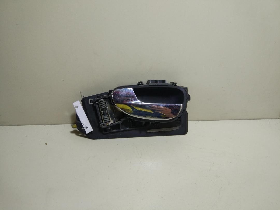 ручка внутренняя передняя правая Peugeot 307 2003, 2.0 л., дизель, МКПП, серый, хетчбэк 3 дв., 9643604477