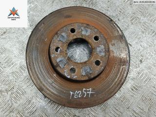 диск тормозной передний Ford Focus 2 поколение 2005, 1.6 л., i, бензин, МКПП, чёрный, хетчбэк 5 дв.