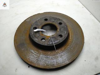 диск тормозной передний Ford Focus 2 поколение 2005, 1.6 л., i, бензин, МКПП, чёрный, хетчбэк 3 дв.