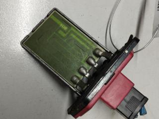 сопротивление печки Hyundai Getz 1 поколение 2002, 1.1 л., бензин, МКПП, зелёный, хетчбэк 3 дв., 970351C000