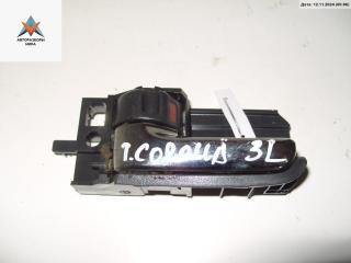 ручка внутренняя задняя левая Toyota Corolla 9 поколение (E120/E130) [рестайлинг] 2005, 1.4 л., бензин, МКПП, серый, хетчбэк 5 дв.