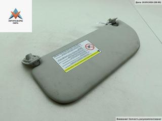 козырек солнцезащитный Toyota Aygo 1 поколение 2006, 1.0 л., бензин, МКПП, красный, хетчбэк 3 дв.