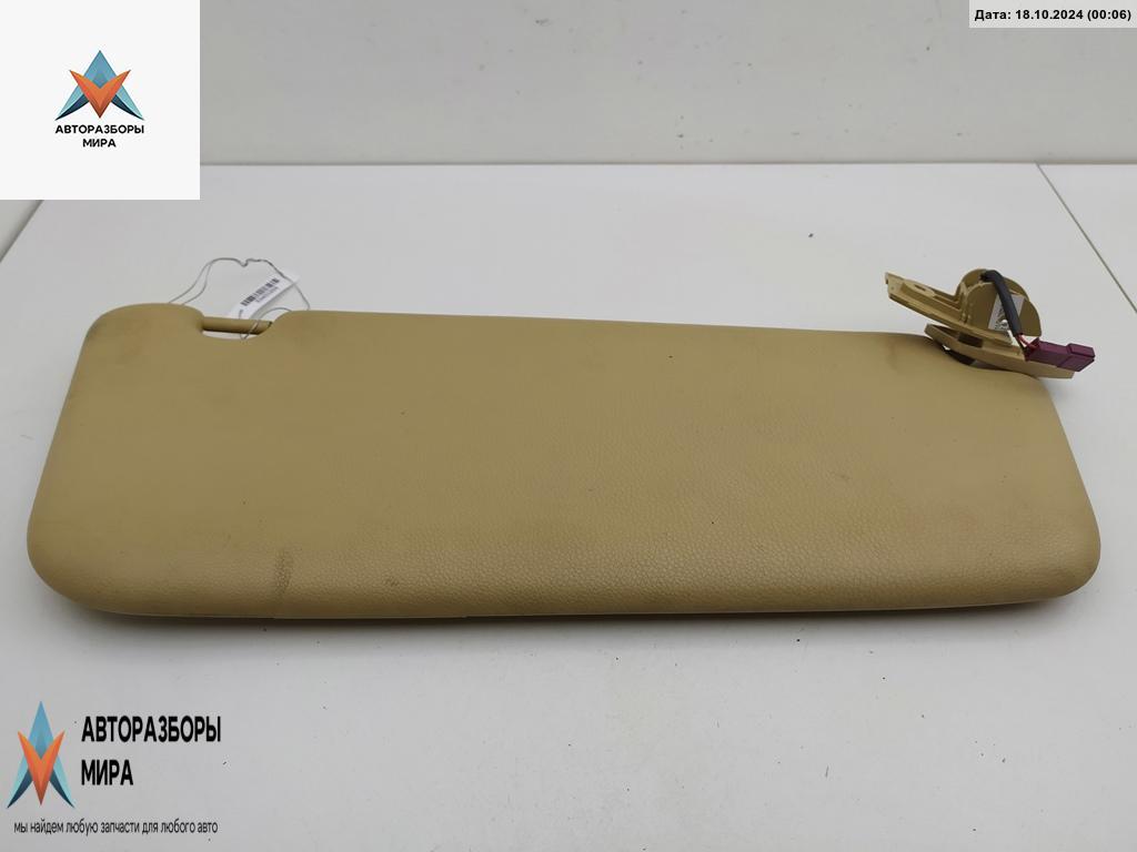 козырек солнцезащитный BMW 5 серия E60/E61 2005, 2.5 л., дизель, МКПП, серый, универсал - фото №1