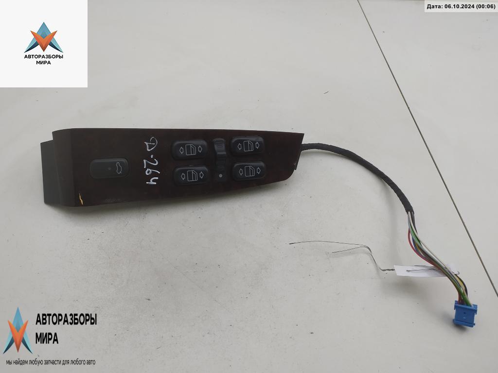 кнопка стеклоподъемника переднего левого Mercedes-Benz S-Класс W220 1999, 3.2 л., бензин, АКПП, синий, седан - фото №1
