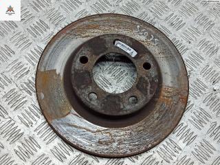 диск тормозной передний BMW 3 серия E46 2000, 1.9 л., бензин, МКПП, серый, седан