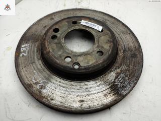 диск тормозной передний Mercedes-Benz C-Класс W202/S202 [рестайлинг] 1999, 2.4 л., бензин, МКПП, чёрный, седан