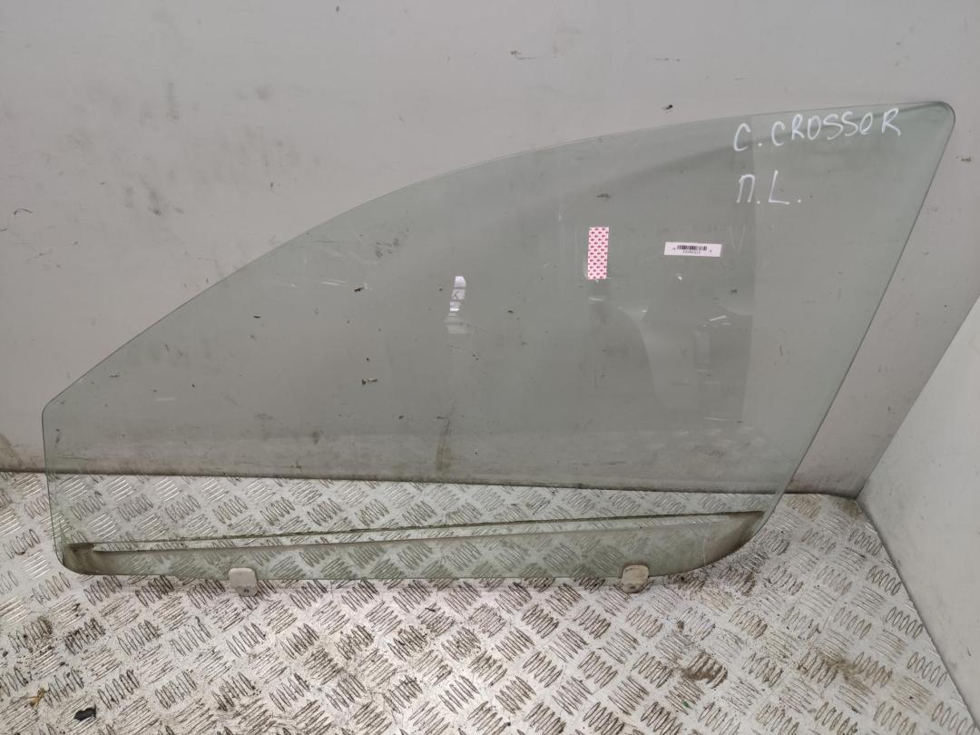 стекло двери передней левой Citroen C-Crosser 2007, 2.2 л., дизель, МКПП, синий, внедорожник 5 дв., 00009201K7