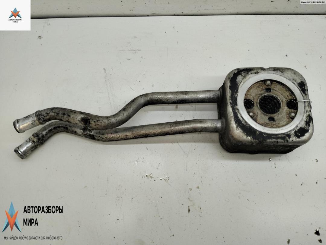 теплообменник масляного фильтра Volkswagen Golf 4 поколение 2001, 1.6 л., бензин, МКПП, серый, универсал - фото №1