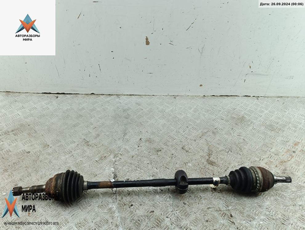полуось передняя правая (приводной вал, ШРУС) Opel Astra G 2003, 1.7 л., дизель, МКПП, зелёный, универсал - фото №1