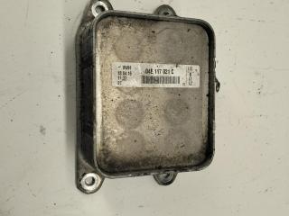 теплообменник масляного фильтра Skoda Rapid 1 поколение 2016, 1.2 л., бензин, МКПП, серый, хетчбэк 5 дв., 04E117021C