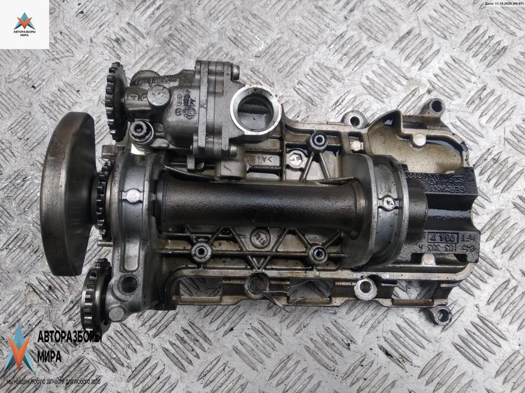 насос масляный Skoda Fabia 2 поколение (5J) 2007, 1.4 л., дизель, МКПП, красный, хетчбэк 5 дв. - фото №1