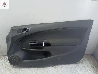 обшивка двери передняя правая Opel Corsa D 2007, 1.2 л., бензин, МКПП, серый, хетчбэк 3 дв., 13232891