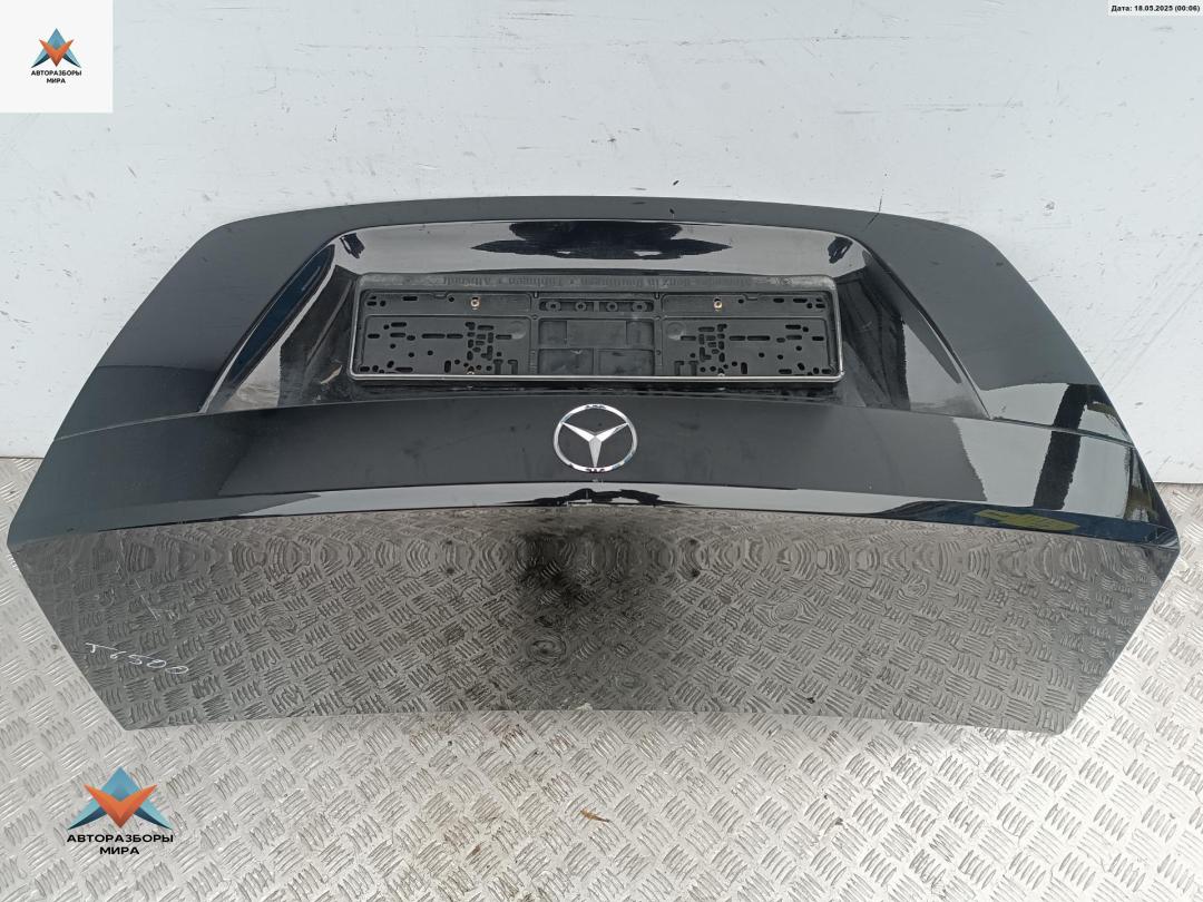 крышка багажника Mercedes-Benz C-Класс W204/S204 2007, чёрный, седан - фото №1