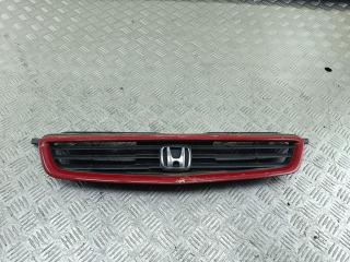 решетка радиатора Honda Civic 6 поколение [рестайлинг] 1998, красный, хетчбэк 3 дв.