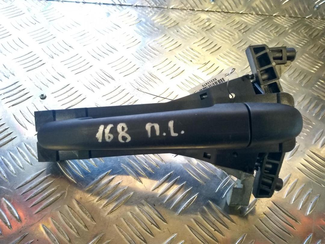 ручка наружная передняя левая Mercedes-Benz A W168 2003, 1.4 л., бензин, АКПП, серый, хетчбэк 5 дв., A1687660001, A1687601334, KRONSHTEIN