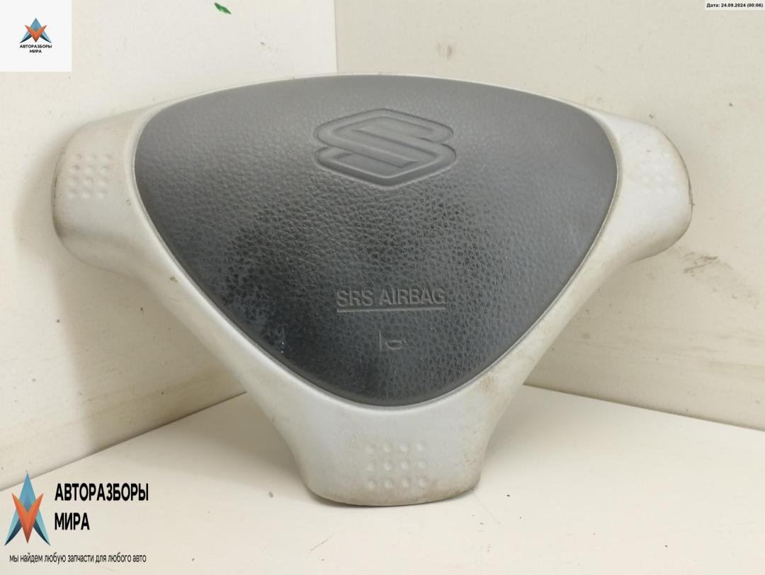 подушка безопасности водителя Suzuki Liana 1 поколение 2002, 1.6 л., бензин, МКПП, синий, хетчбэк 5 дв., 48150-55G30 - фото №1