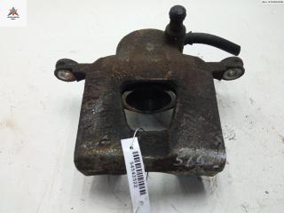 суппорт передний левый Daewoo Kalos 1 поколение 2003, 1.4 л., бензин, МКПП, синий, хетчбэк 5 дв.