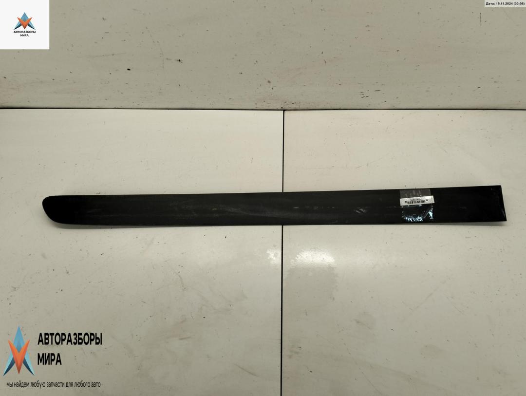 молдинг двери задней правой Volkswagen Touran 1 поколение 2003, 1.9 л., дизель, МКПП, чёрный, минивэн, 1T0853754B - фото №1