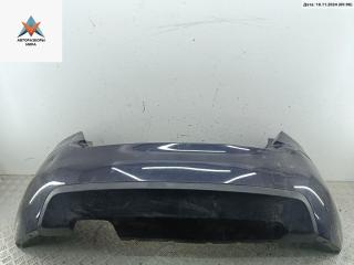 бампер задний Peugeot 308 T9 2014, чёрный, хетчбэк 5 дв.