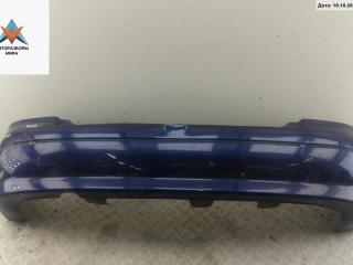 бампер задний Opel Astra G 1999, синий, хетчбэк 3 дв.