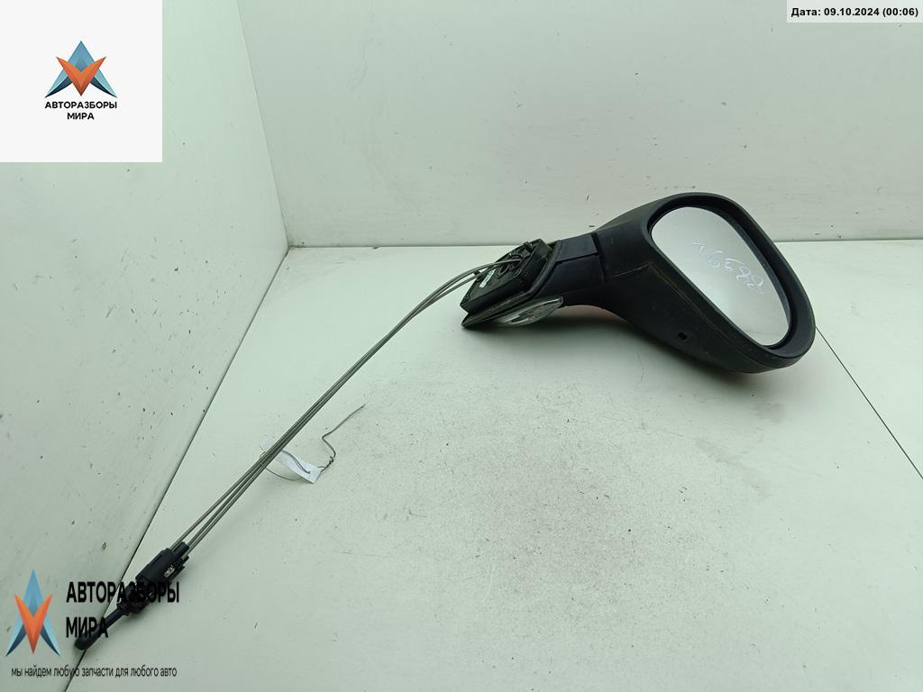 зеркало левое Peugeot 207 1 поколение 2007, 1.4 л., бензин, МКПП, красный, хетчбэк 3 дв., 96806158 - фото №1