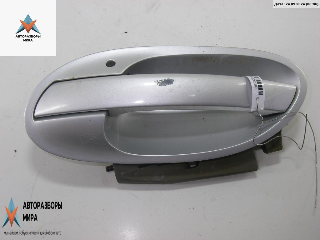 ручка наружная задняя левая BMW 7 серия E65/E66/E67 2002, 3.6 л., бензин, АКПП, серый, седан - фото №1