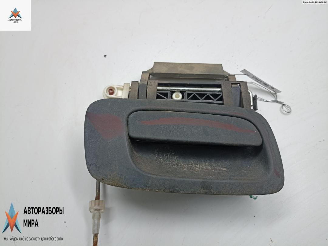 ручка наружная передняя правая Opel Astra G 2002, 1.7 л., дизель, МКПП, красный, универсал - фото №1