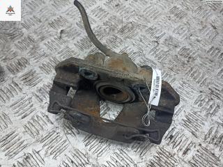 суппорт передний левый Opel Astra F [рестайлинг] 1996, 1.4 л., бензин, МКПП, жёлтый, хетчбэк 5 дв.