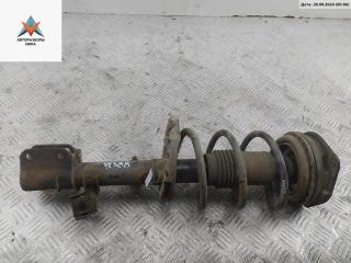 стойка передняя Nissan Micra 3 поколение (K12) 2004, 1.2 л., бензин, МКПП, чёрный, хетчбэк 3 дв.