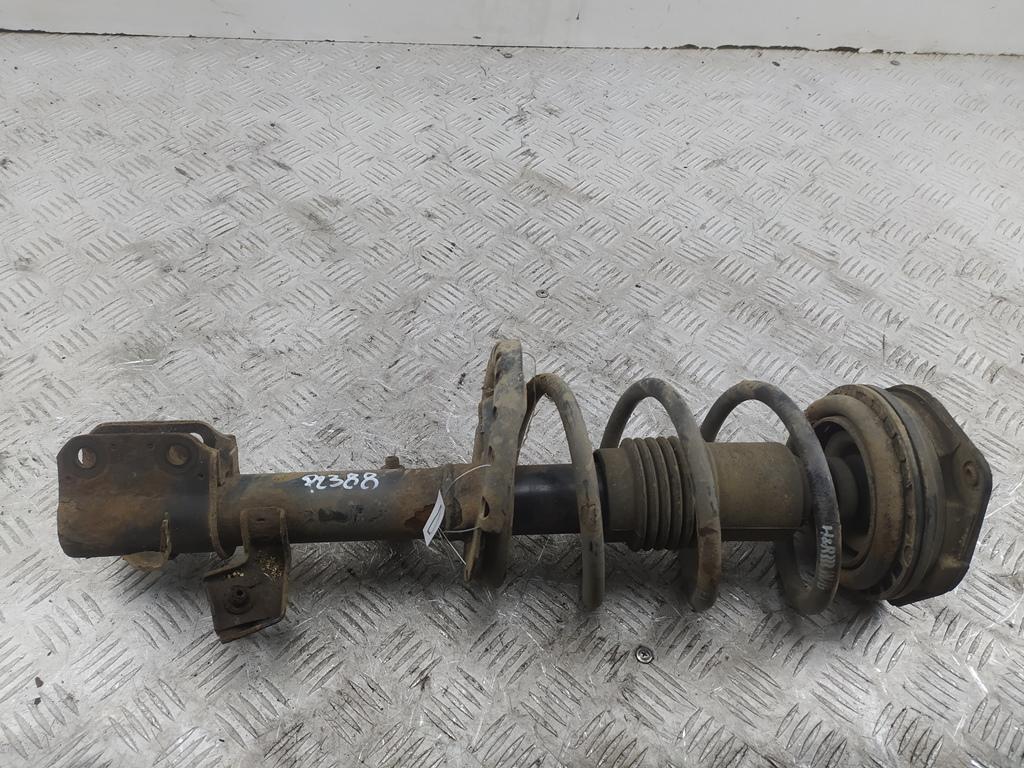 стойка передняя Nissan Micra K12 2004, 1.2 л., бензин, МКПП, чёрный, хетчбэк 3 дв.