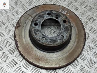 диск тормозной передний BMW 3 серия E90/E91/E92/E93 2007, 2.0 л., дизель, МКПП, серый, седан