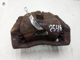 суппорт передний левый Nissan Micra K12 2008, 1.2 л., бензин, МКПП, красный, хетчбэк 3 дв.