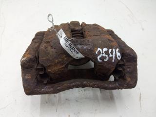 суппорт передний левый Nissan Micra K12 2008, 1.2 л., бензин, МКПП, красный, хетчбэк 3 дв.