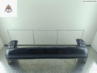 бампер задний Volkswagen Sharan 1 поколение [2-й рестайлинг] 2003, чёрный, минивэн