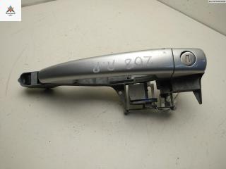 ручка наружная передняя правая Peugeot 208 1 поколение 2013, 1.4 л., дизель, МКПП, серый, хетчбэк 5 дв., 9101GF