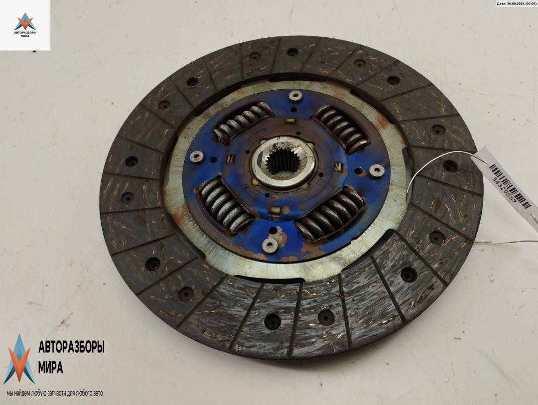 диск сцепления Daewoo Lanos T100 1998, 1.6 л., бензин, МКПП, чёрный, хетчбэк 3 дв. - фото №1