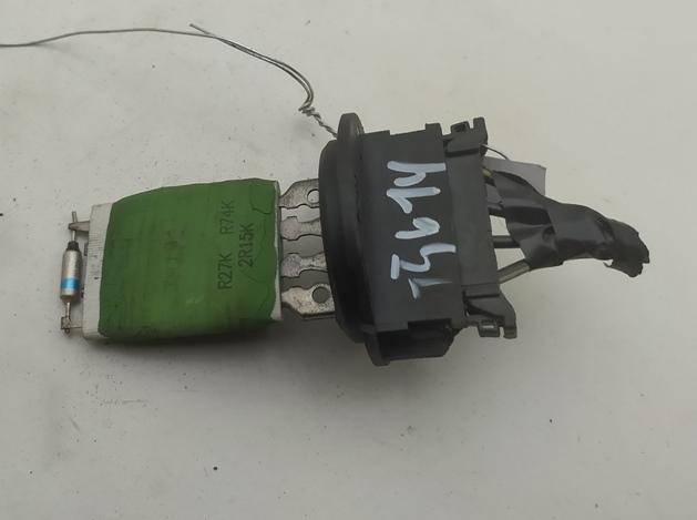 сопротивление печки Smart Forfour 2004, 1.1 л., бензин, МКПП, чёрный, хетчбэк 5 дв.
