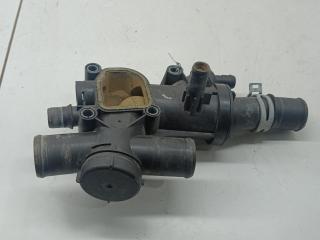 корпус термостата Ford S-Max 1 поколение 2006, 2.0 л., дизель, МКПП, синий, минивэн, 9656182980