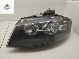 фара левая Audi A3 8P/8PA [рестайлинг] 2005, 2.0 л., дизель, МКПП, серый, хетчбэк 5 дв., 8P0941003L