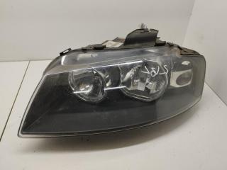 фара левая Audi A3 8P/8PA [рестайлинг] 2005, 2.0 л., дизель, МКПП, серый, хетчбэк 5 дв., 8P0941003L
