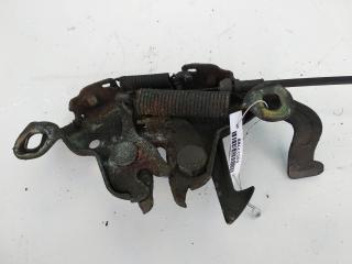 замок капота Nissan Almera N15 1998, 1.4 л., бензин, МКПП, зелёный, хетчбэк 3 дв.