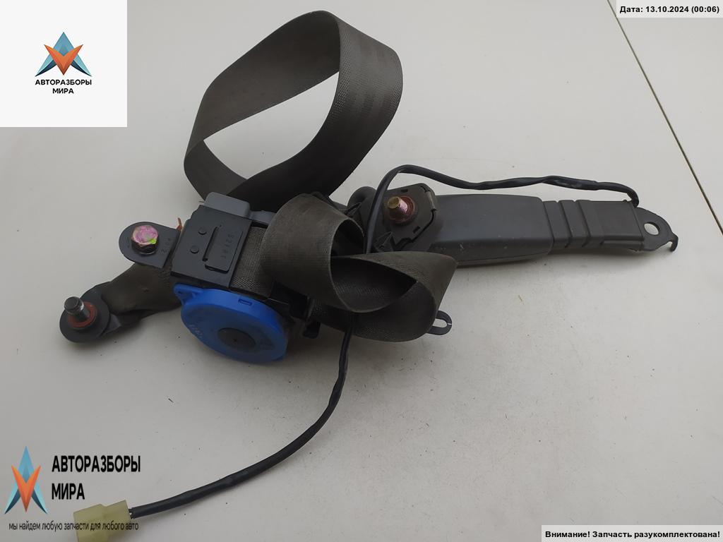 ремень безопасности Kia Sephia 2 поколение 1999, 1.5 л., бензин, МКПП, серый, седан - фото №1