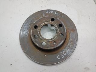 диск тормозной передний Opel Astra F 1994, 1.6 л., бензин, МКПП, красный, хетчбэк 5 дв.