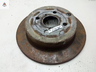 диск тормозной задний Toyota Yaris P1 [рестайлинг] 2004, 1.3 л., бензин, МКПП, серый, хетчбэк 3 дв.