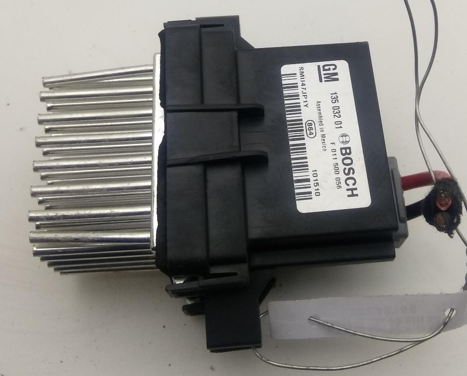 сопротивление печки Opel Meriva B 2010, 1.7 л., дизель, АКПП, синий, минивэн, 13503201
