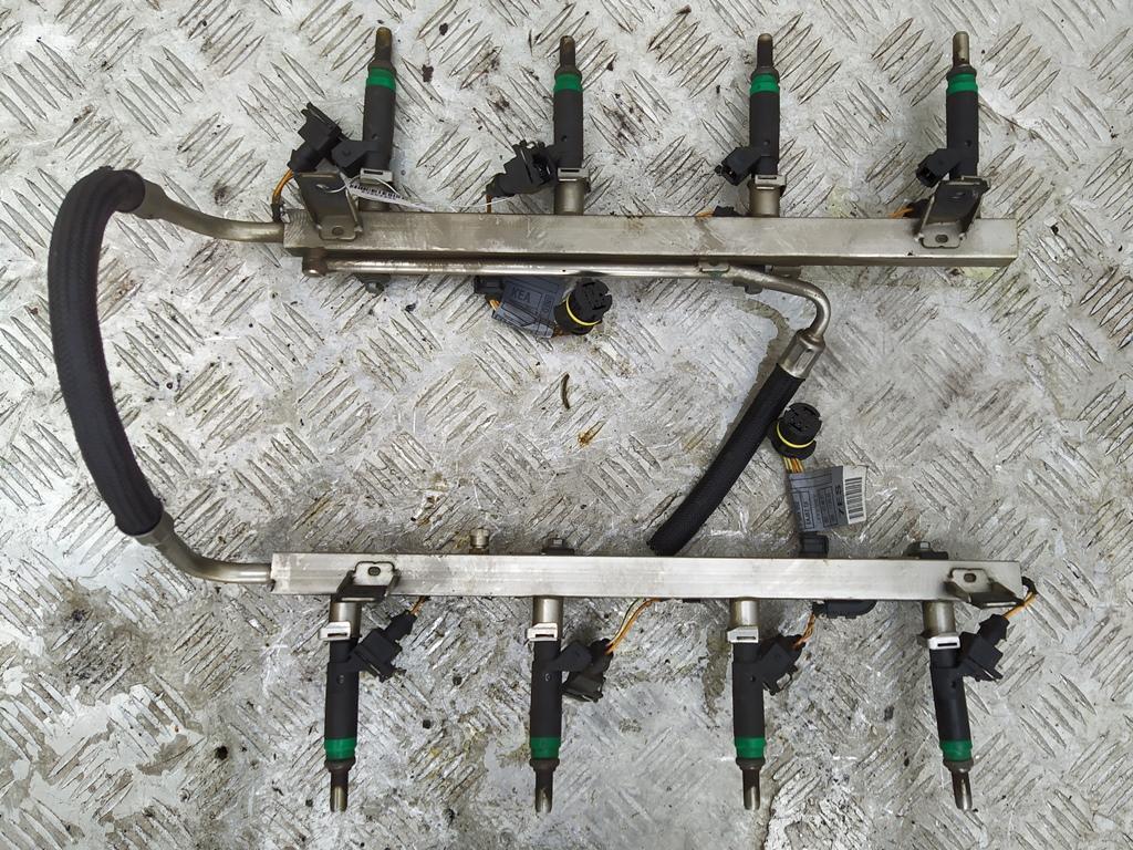 топливная рампа BMW X5 E53 2005, 4.4 л., бензин, АКПП, чёрный, внедорожник 5 дв., 7558190